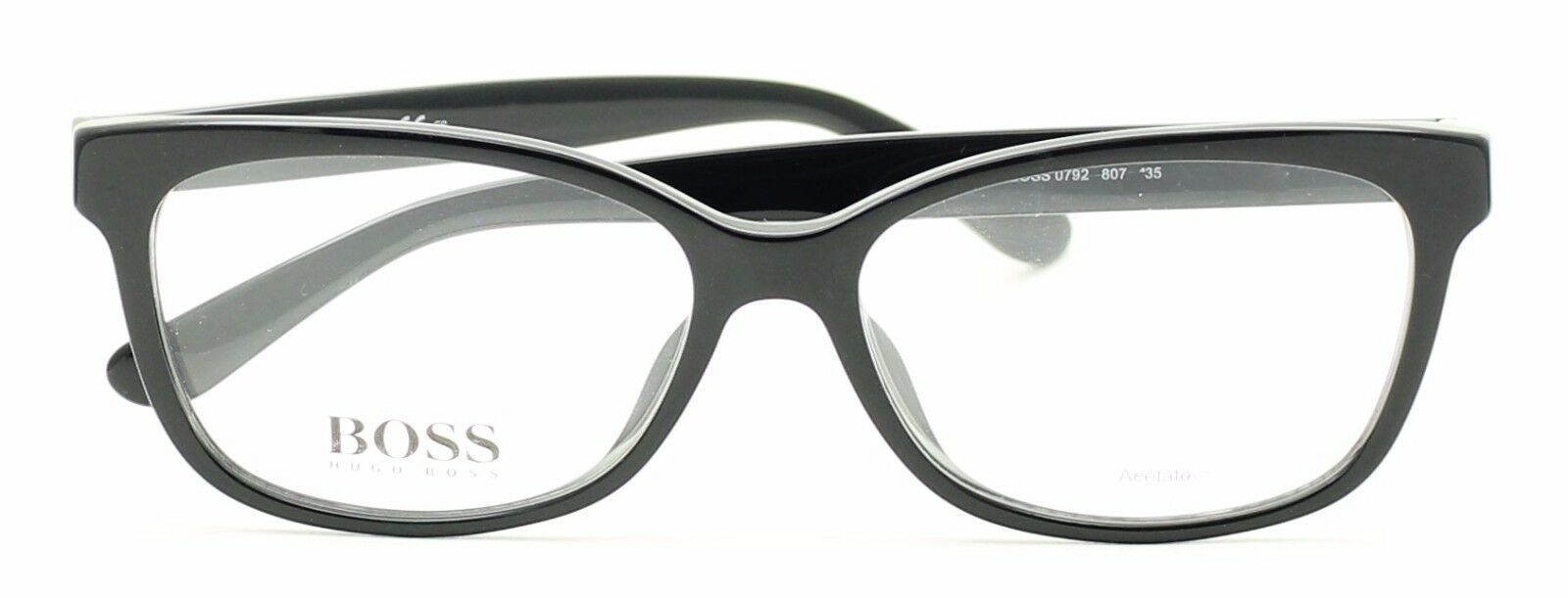 HUGO BOSS 0792 807 54mm Eyewear FRAMES Glasses RX Optical Eyeglasses New - Italy