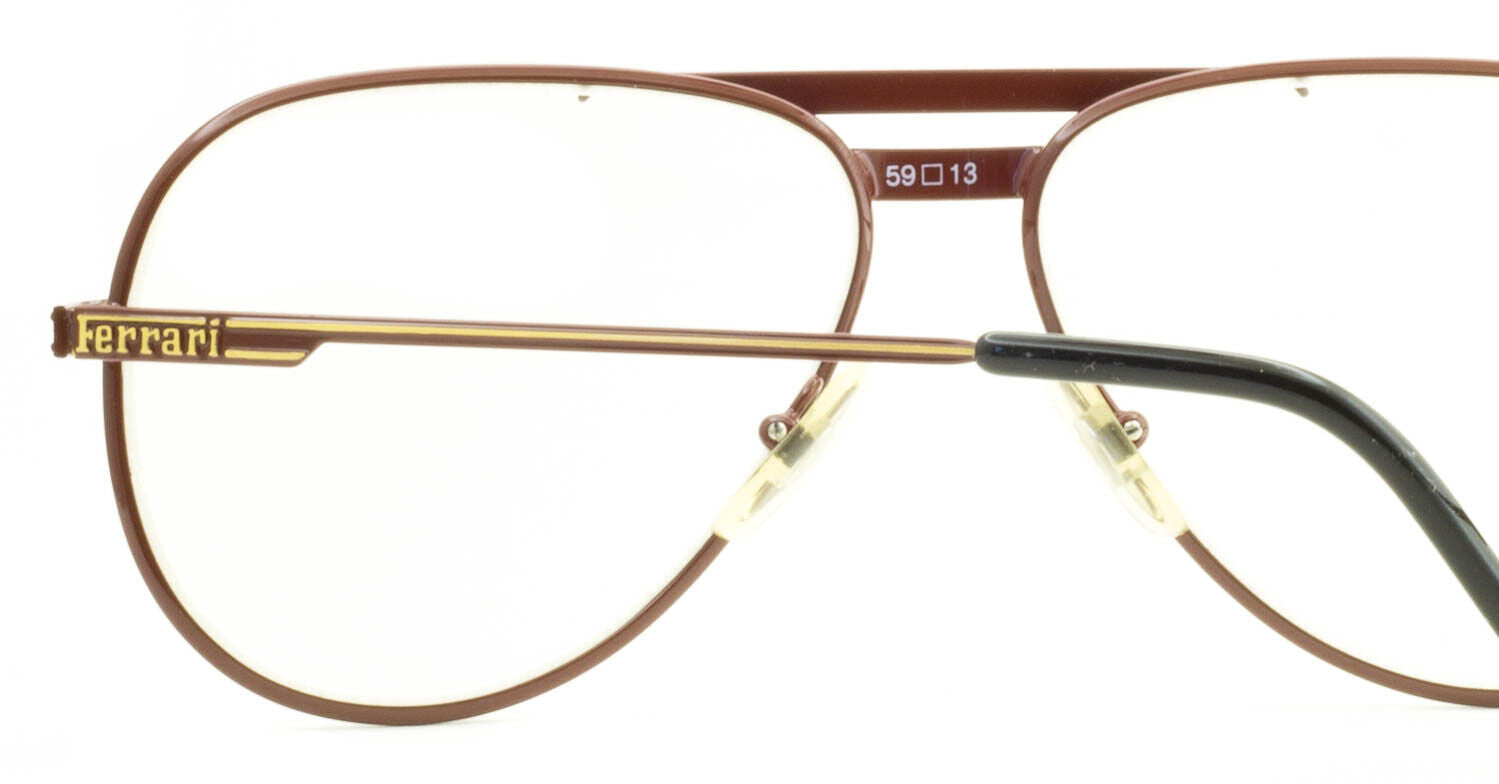 FERRARI F 13 580 Vintage RX Optical Eyewear FRAMES NEW Eyeglasses Glasses ITALY