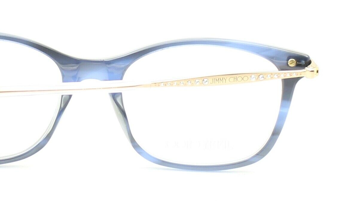 JIMMY CHOO JC298 JBW 52mm Eyewear Glasses RX Optical Glasses FRAMES New - Italy