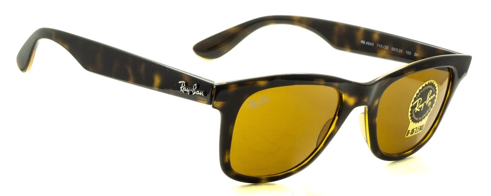 RAYBAN RAY BAN Wayfarer RB 4640 710 3N B-15 Lens Sunglasses Shades BNIB - Italy