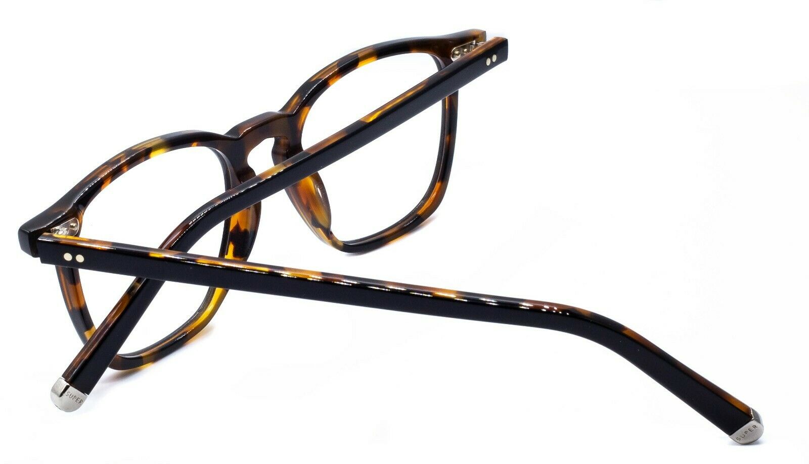 RETROSUPERFUTURE NUMERO 35 NERO/HAVANA D4X 48mm Glasses RX Optical Eyeglasses
