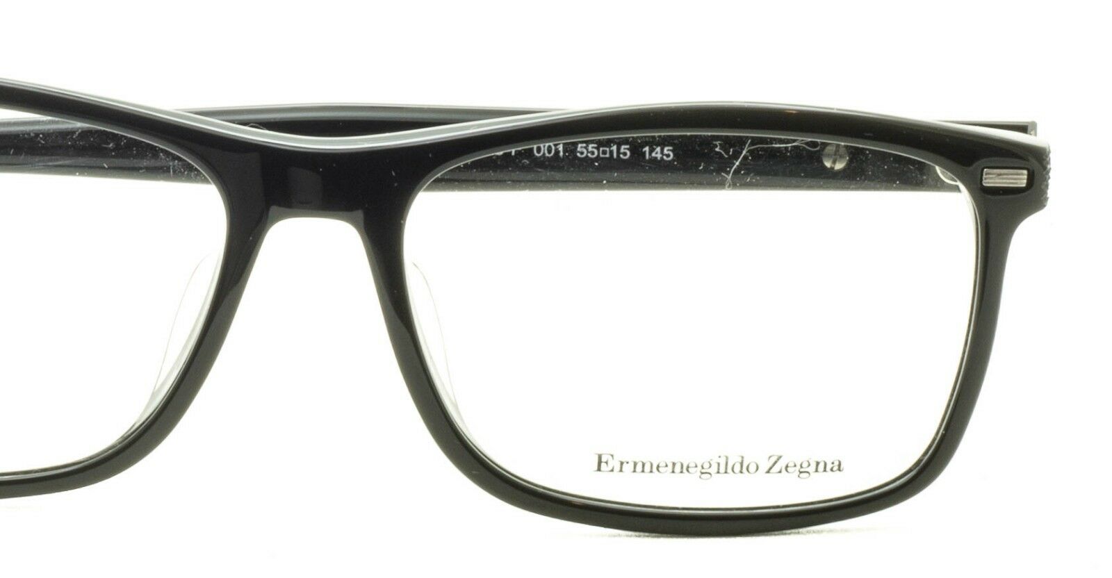 ERMENEGILDO ZEGNA EZ 5056-F 001 55mm FRAMES NEW Glasses Eyewear RX Optical Italy