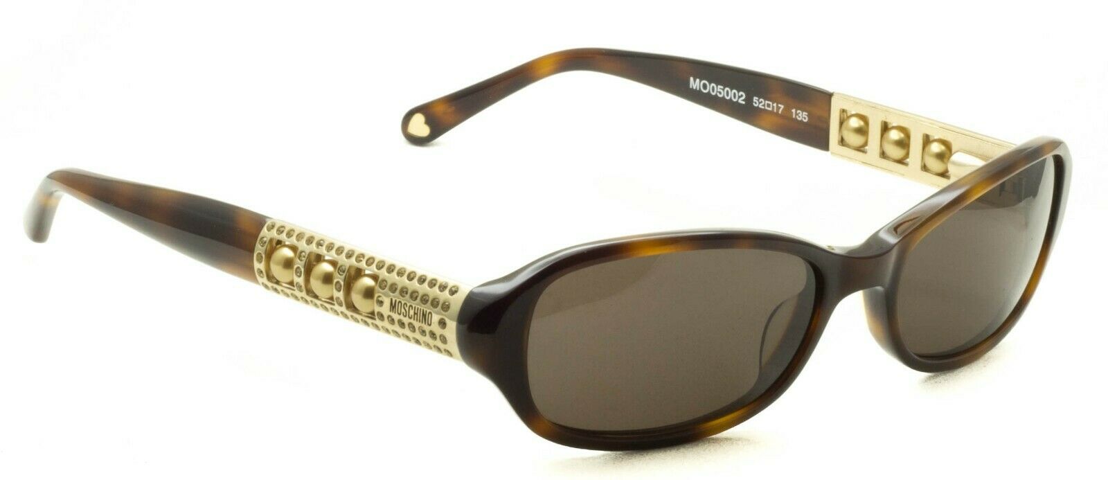 MOSCHINO MO05002 52mm Sunglasses Shades Eyewear FRAMES Glasses BNIB New - Italy