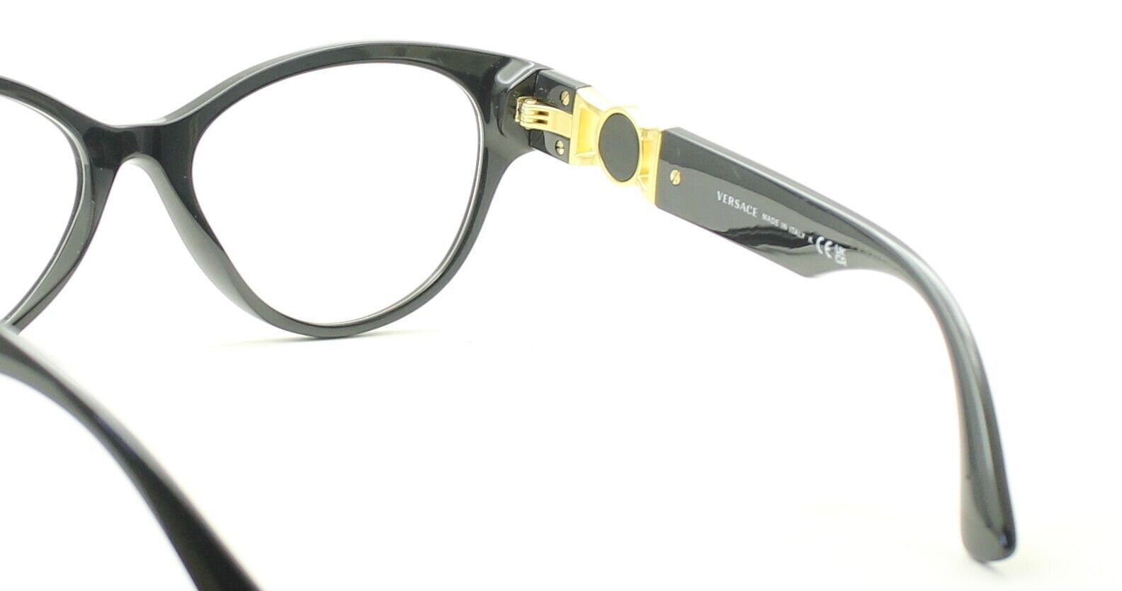 VERSACE 3313 GB1 52mm Eyewear FRAMES NEW Glasses RX Optical Eyeglasses New Italy