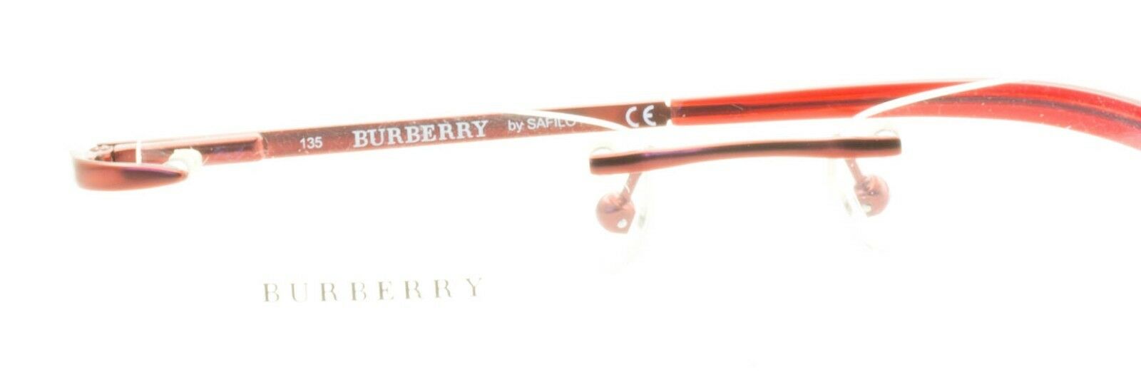 BURBERRY B 9467 Y3K Red Eyewear FRAMES RX Optical Glasses Eyeglasses ITALY - New