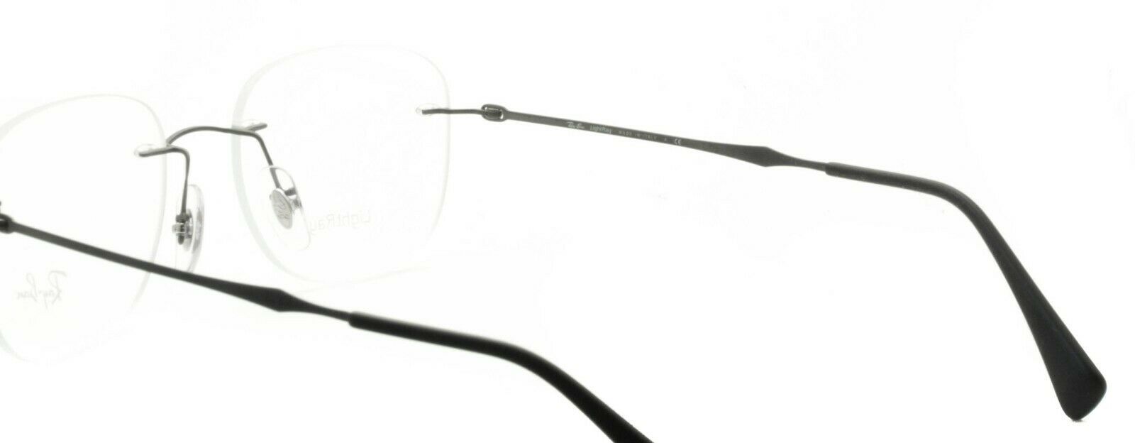 RAY BAN LIGHTRAY RB 8748 1128 52mm RX Optical FRAMES Glasses Eyewear New - Italy