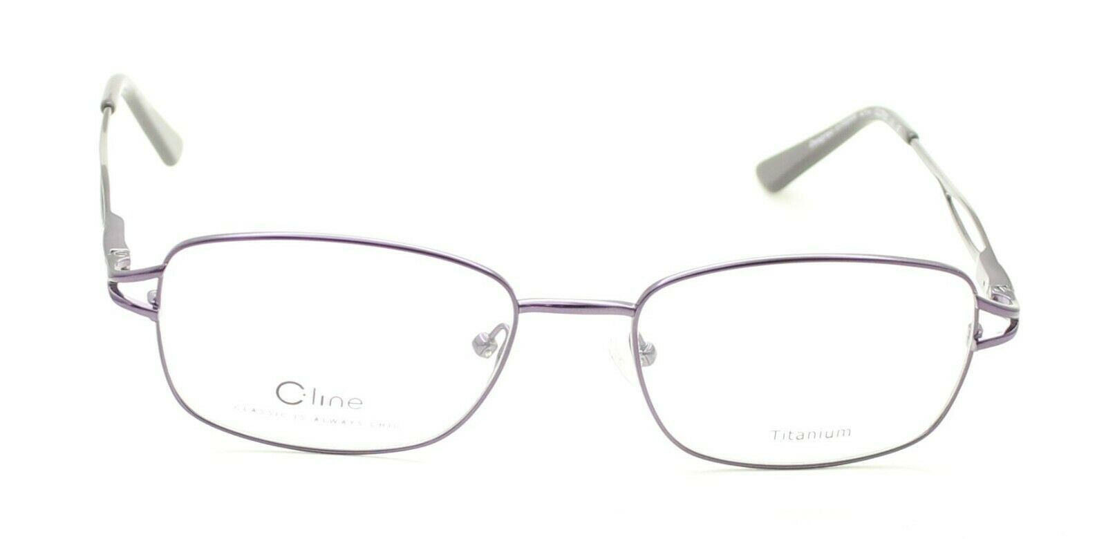 C-Line CLCF05 VV 53mm Titanium Eyewear FRAMES Glasses RX Optical Eyeglasses New