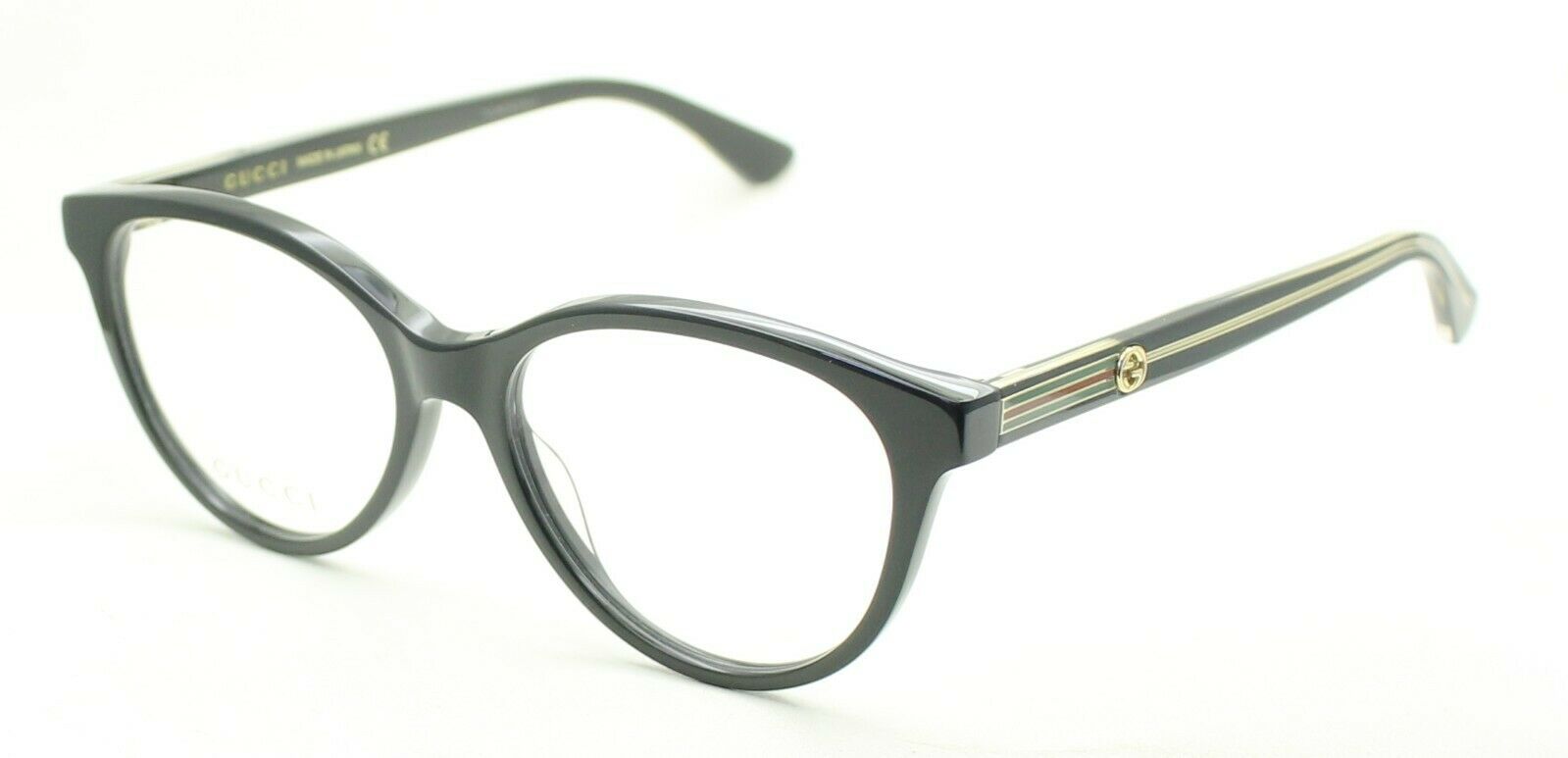 GUCCI GG 0379O 001 52mm Eyewear FRAMES Glasses RX Optical Eyeglasses New - Japan