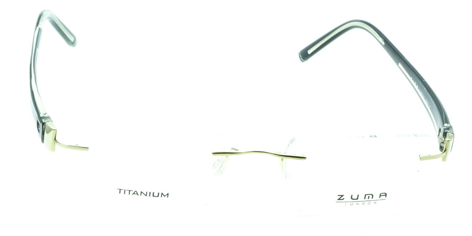 ZUMA LONDON DS222 53mm Titanium Eyewear FRAMES RX Optical Eyeglasses - New UK