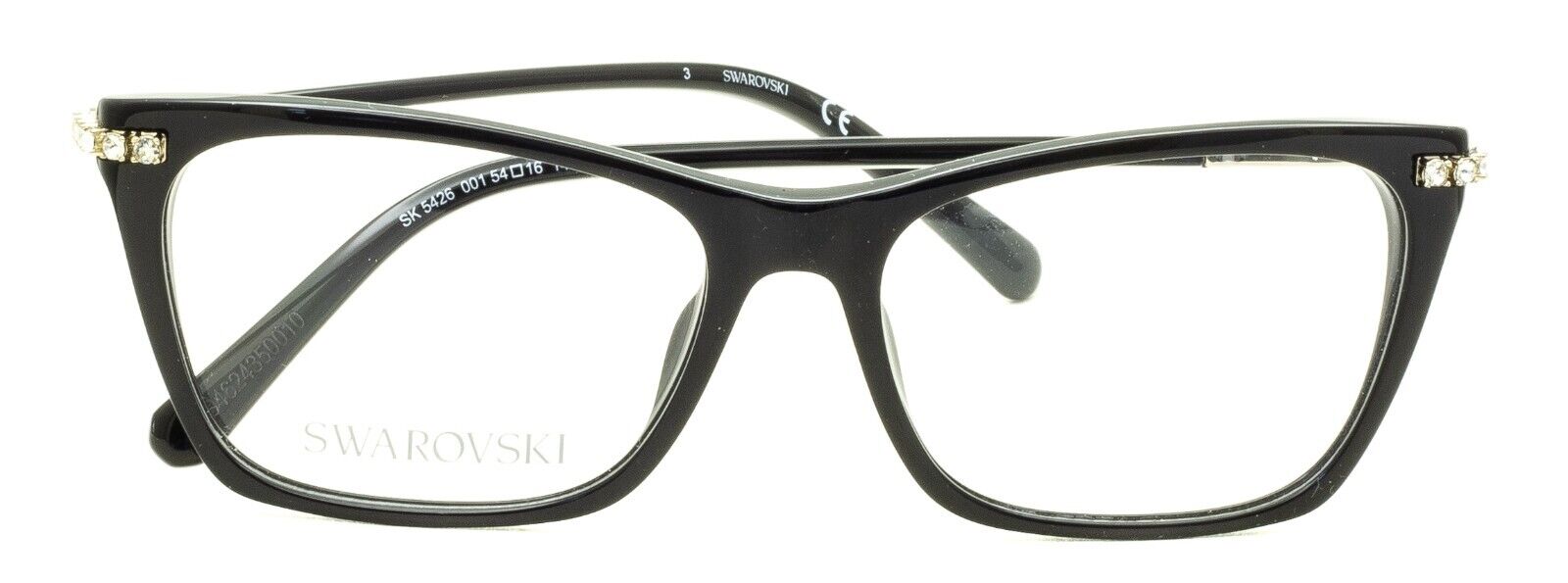 SWAROVSKI SK 5426 001 54mm Eyewear FRAMES RX Optical Glasses Eyeglasses - New