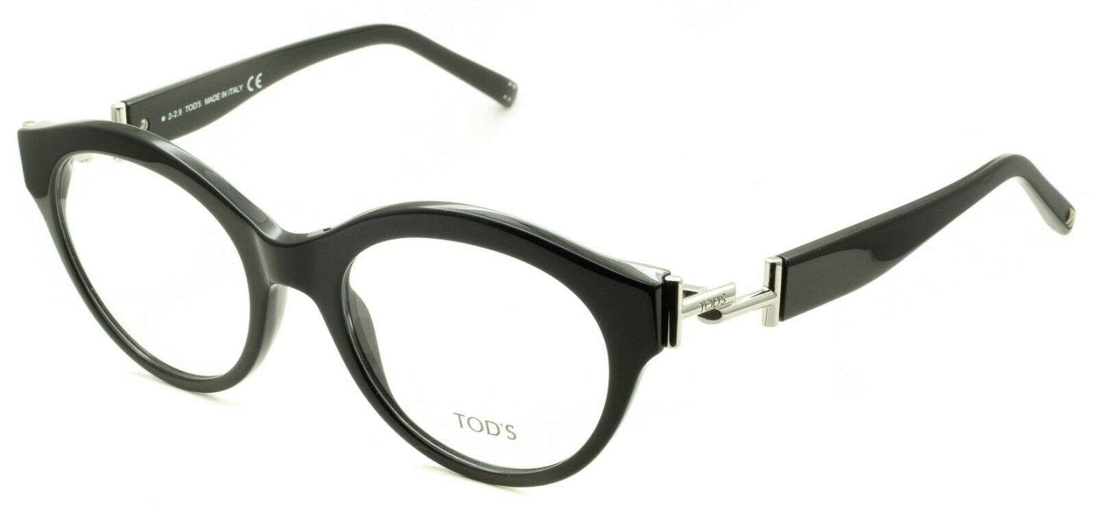 TOD'S TO 5173 001 51mm Eyewear FRAMES Glasses RX Optical Eyeglasses New - Italy