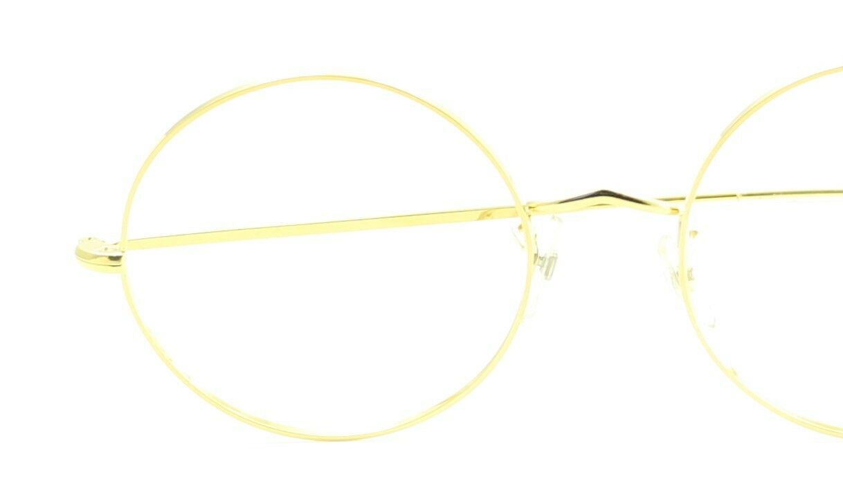 B.O.I.C. (SAVILE ROW) ENGLAND Gold 54x20mm Round RX Optical Frames Eyeglasses