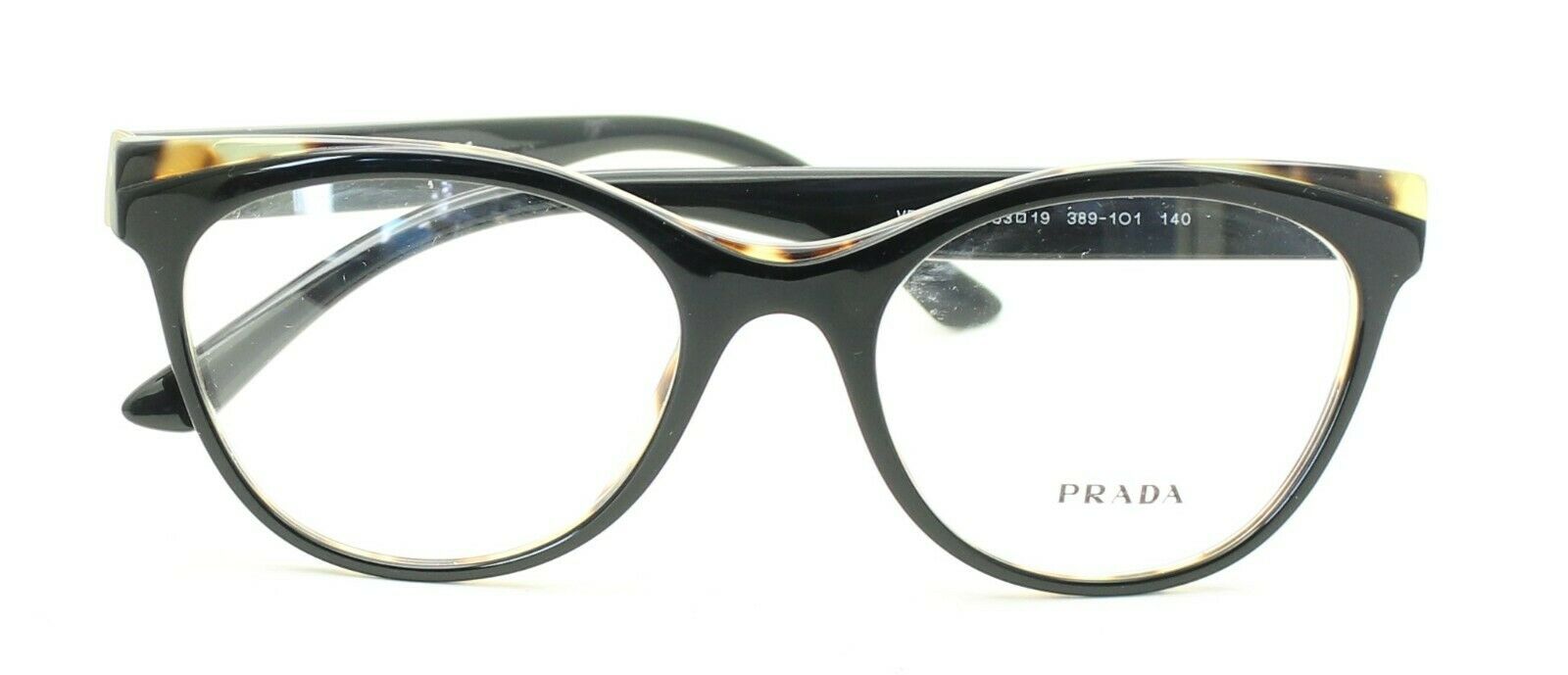 PRADA VPR 05W 389-1O1 53mm Eyewear FRAMES RX Optical Eyeglasses Glasses - Italy