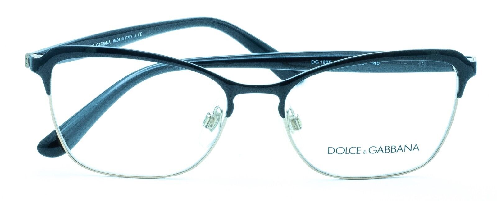 Dolce & Gabbana DG1286 01 553mm RX Optical Glasses Frames Eyewear - New Italy