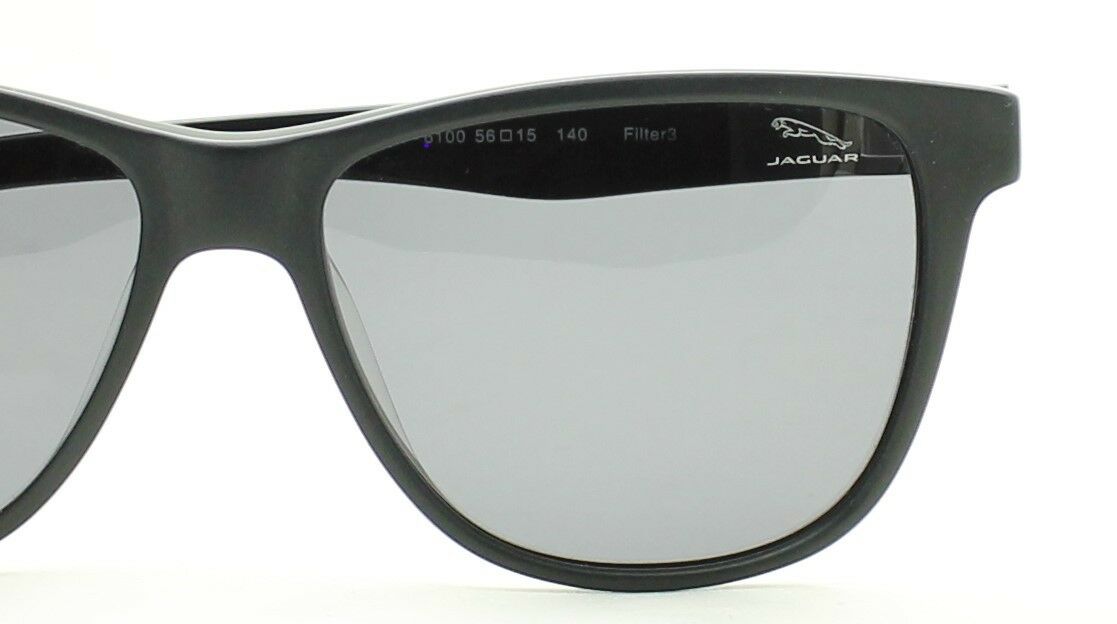 JAGUAR Mod. 37161 - 6100 Filter 3 56mm SUNGLASSES Shades Glasses Black - New