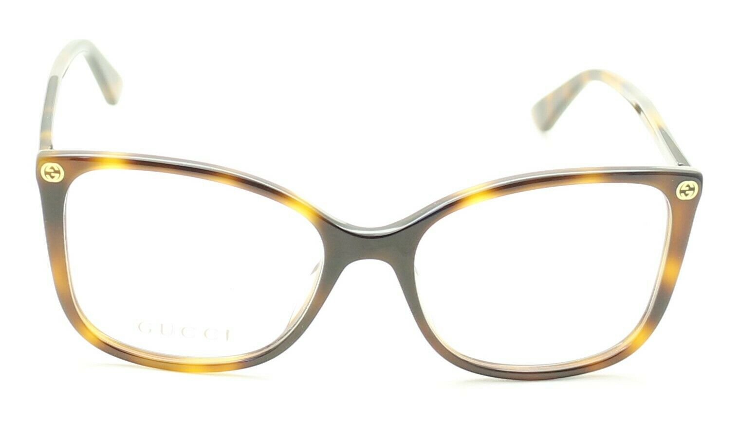 GUCCI GG 0026O 002 53mm Eyewear FRAMES Glasses RX Optical Eyeglasses New - Italy