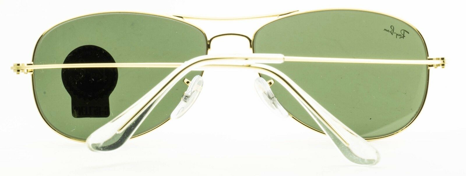 RAY BAN RB 3362 COCKPIT 001 3N Aviator Large Metal Sunglasses Shades New - Italy