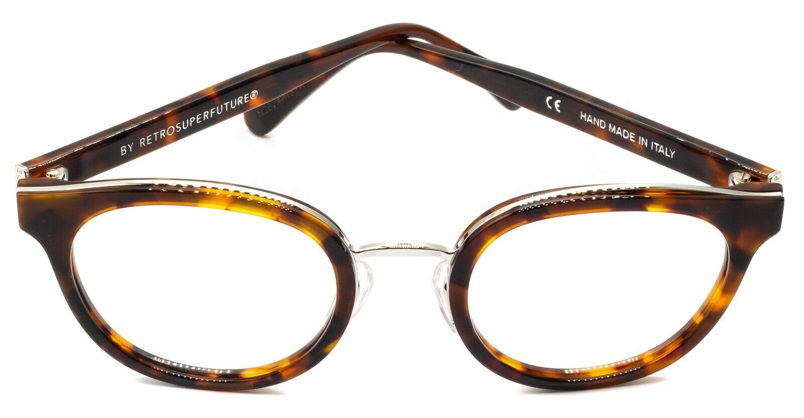 RETROSUPERFUTURE N. 22 CLASSIC HAVANA N28/L 52mm Glasses RX Optical Eyeglasses