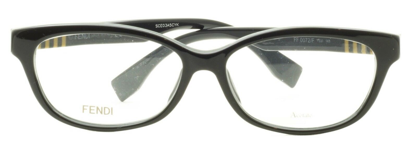 FENDI FF 0072/F 7SY Eyewear RX Optical FRAMES NEW Glasses Eyeglasses Italy -BNIB