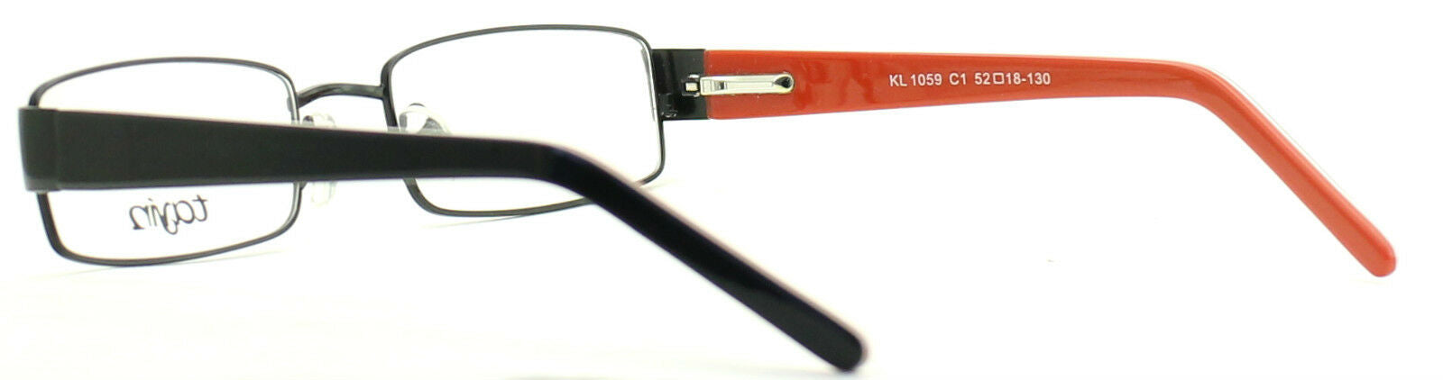 TAYIN KL1059 C1 52mm Black/Red Eyewear FRAMES Eyeglasses RX Optical Glasses -New