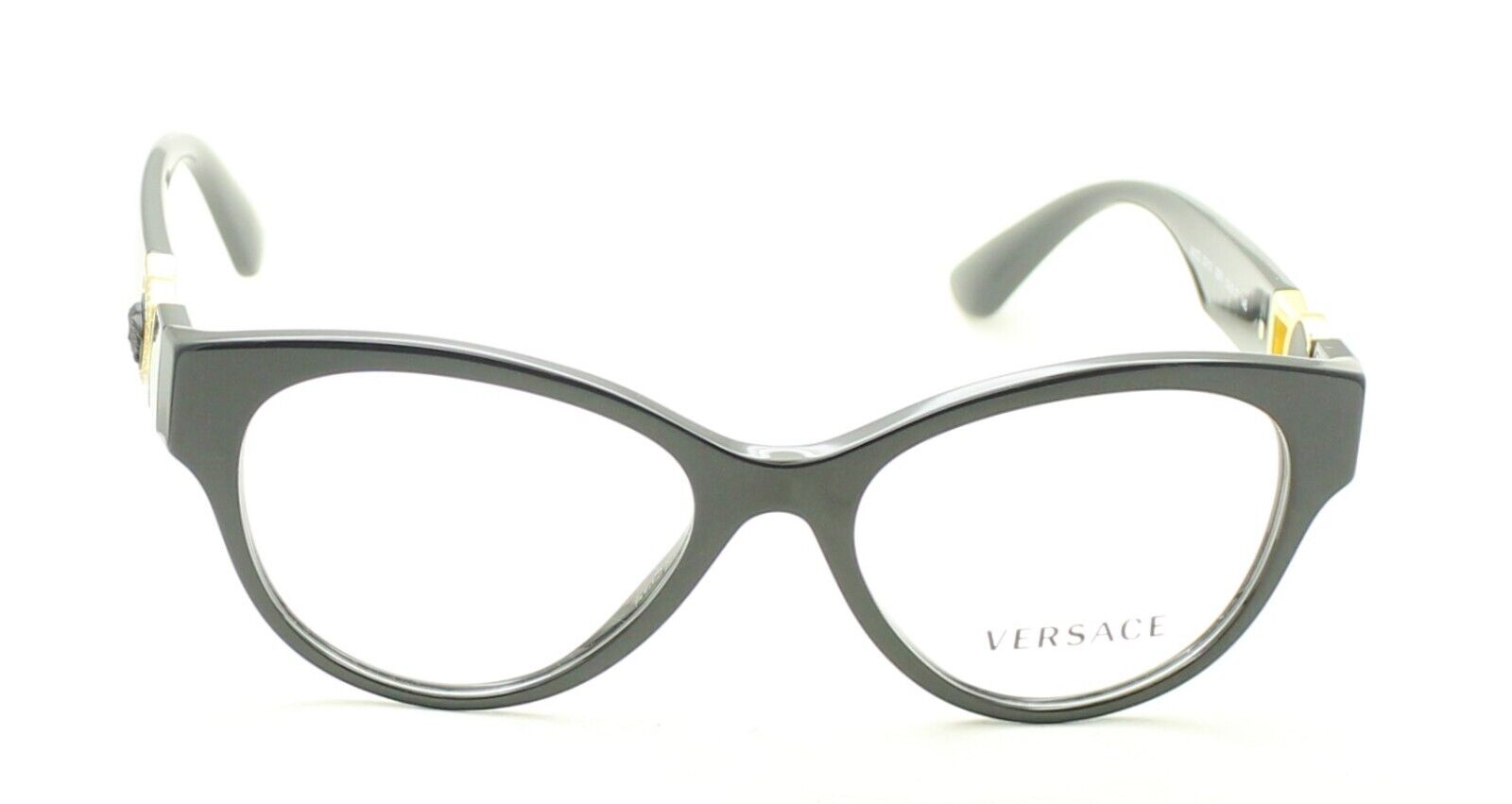 VERSACE 3313 GB1 52mm Eyewear FRAMES NEW Glasses RX Optical Eyeglasses New Italy