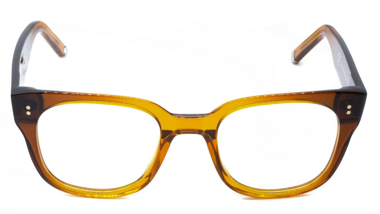 RETROSUPERFUTURE 4CC/R Numero 8 1/2 FW17 Dark Amber 49mm RX Optical Eyeglasses