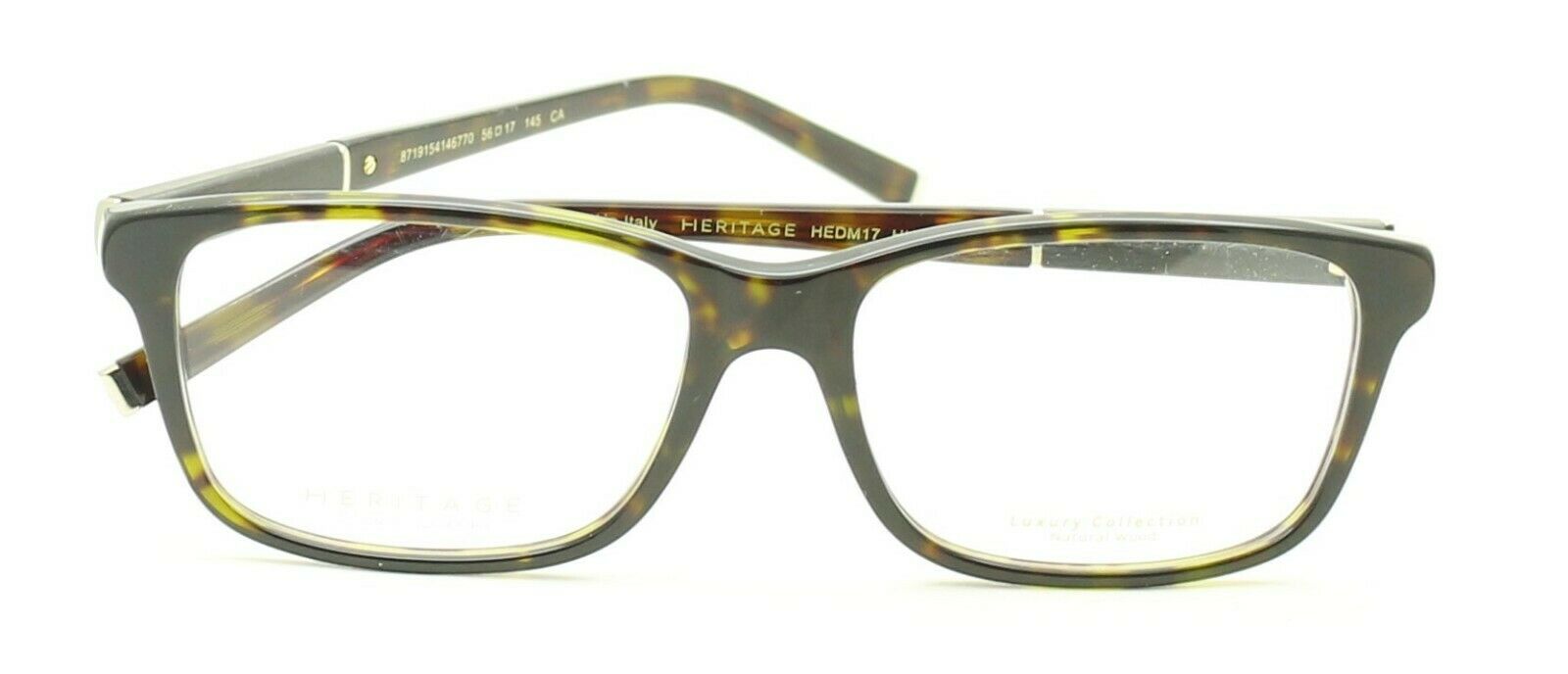 HERITAGE Iconic Luxury HEDM17 HH Eyewear FRAMES Eyeglasses RX Optical Glasses