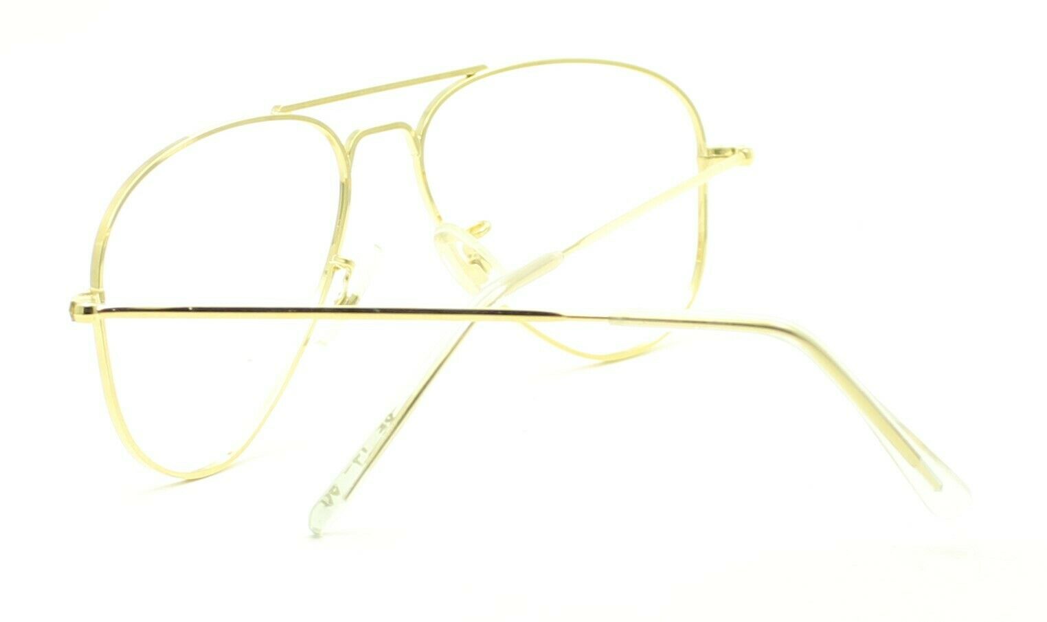 ALGHA (SAVILE ROW) DUBAR 14KT RG Gold 52x14mm Eyewear FRAMES RX Optical - NOS