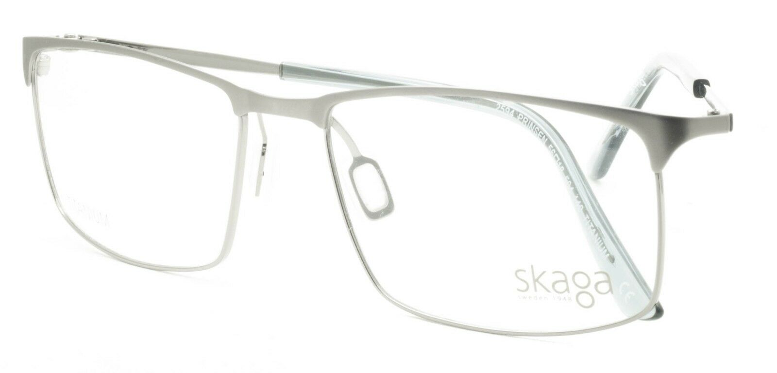 SKAGA SWEDEN PRINSEN 2594 504 Titanium Glasses RX Optical Eyeglasses Eyewear New