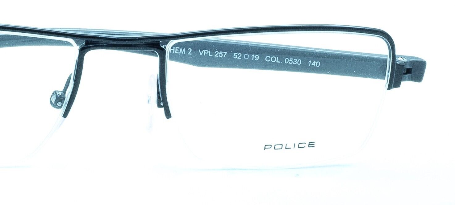 POLICE ANTHEM 2 VPL257 COL.0530 52mm Eyewear FRAMES RX Optical Eyeglasses - New