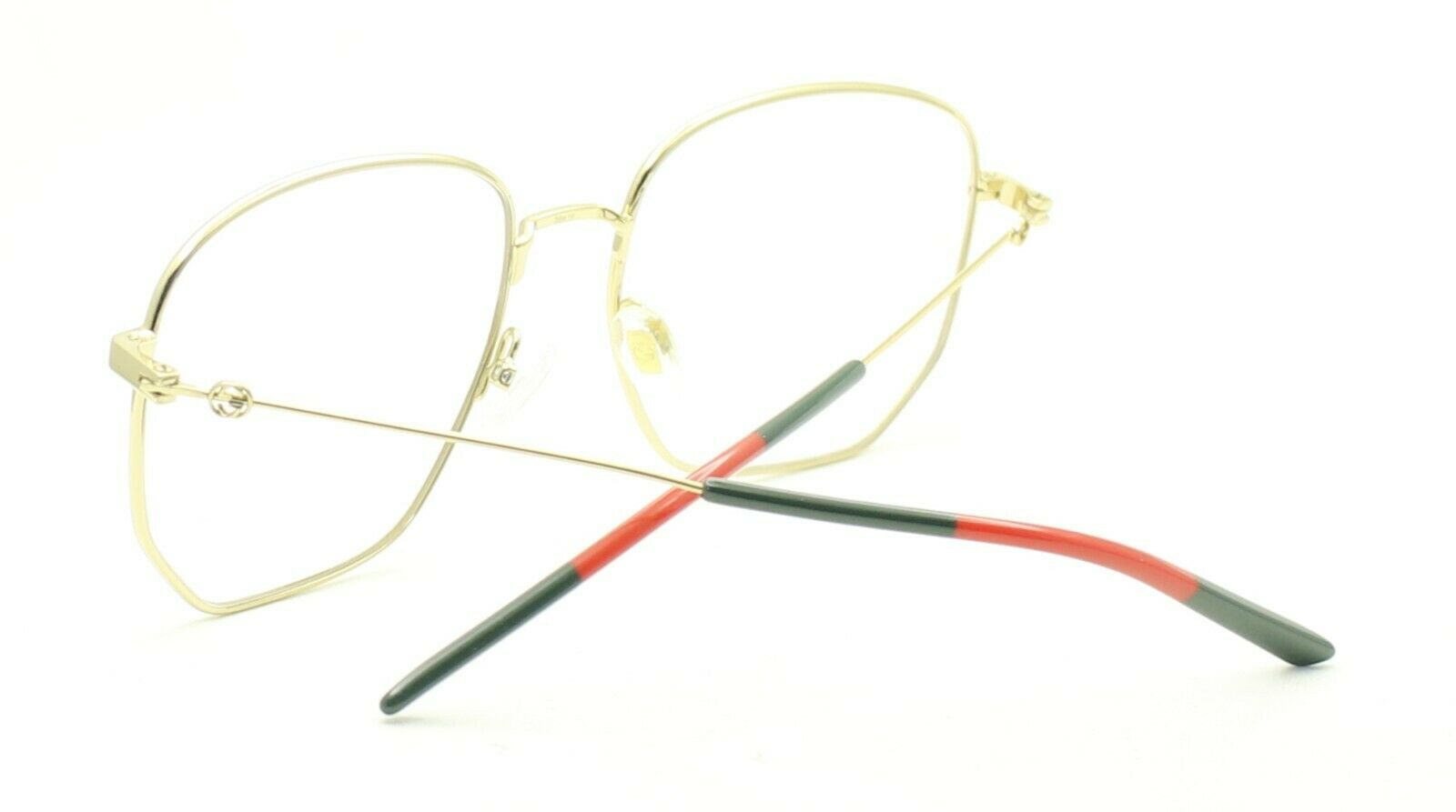 GUCCI GG 0396O 001 56mm Eyewear FRAMES Glasses RX Optical Eyeglasses New - Italy