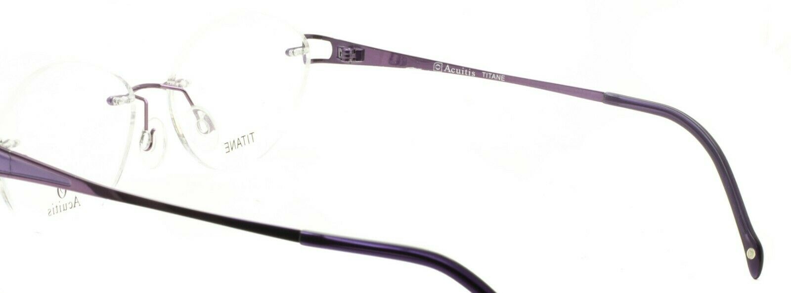 ACUITIS NADINE VIOLET Titane 53mm Glasses RX Optical Eyeglasses Eyewear - New