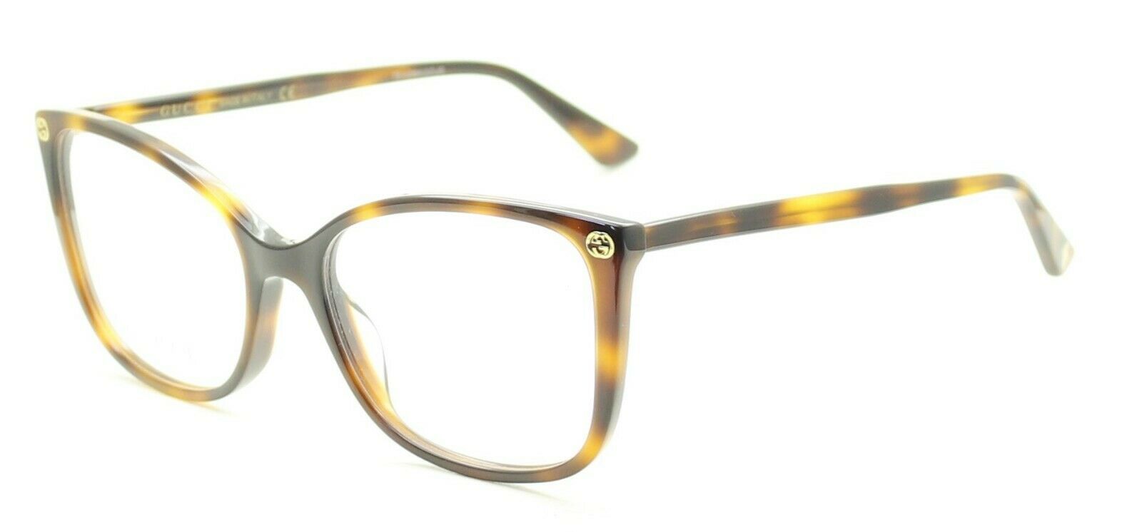 GUCCI GG 0026O 002 53mm Eyewear FRAMES Glasses RX Optical Eyeglasses New - Italy