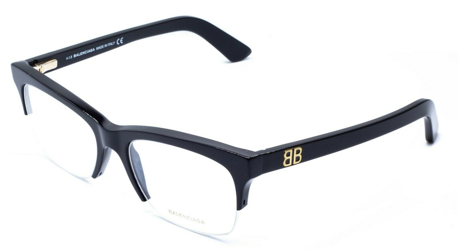 BALENCIAGA BA 5087 001 53mm Eyewear FRAMES RX Optical Eyeglasses BNIB - Italy