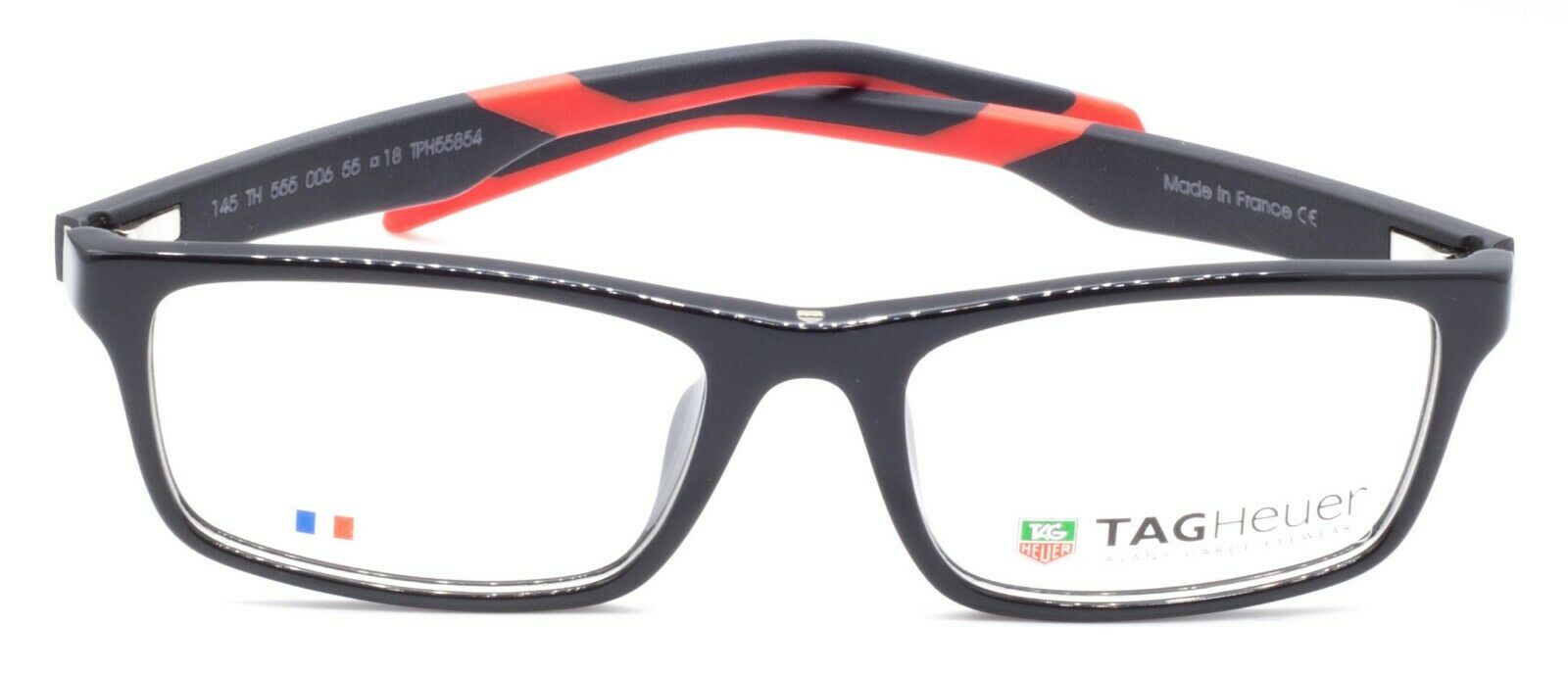 TAG HEUER B-URBAN TH 555 006 Eyewear FRAMES Optical RX Glasses Eyeglasses - New