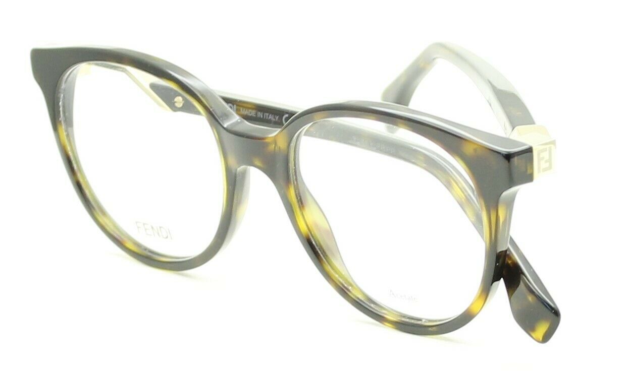 FENDI FF0202 086 50mm Eyewear RX Optical FRAMES Glasses Eyeglasses New - Italy