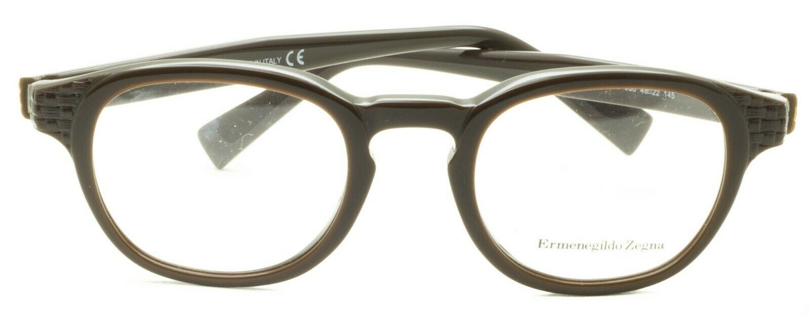 ERMENEGILDO ZEGNA EZ 5108 050 48mm FRAMES Glasses Eyewear RX Optical New - Italy