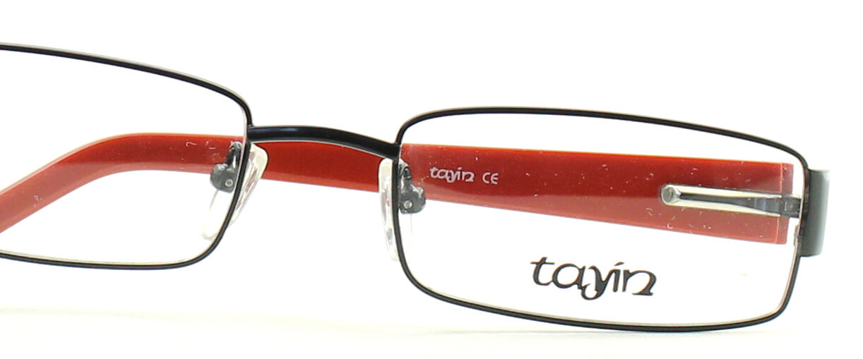 TAYIN KL1059 C1 52mm Black/Red Eyewear FRAMES Eyeglasses RX Optical Glasses -New