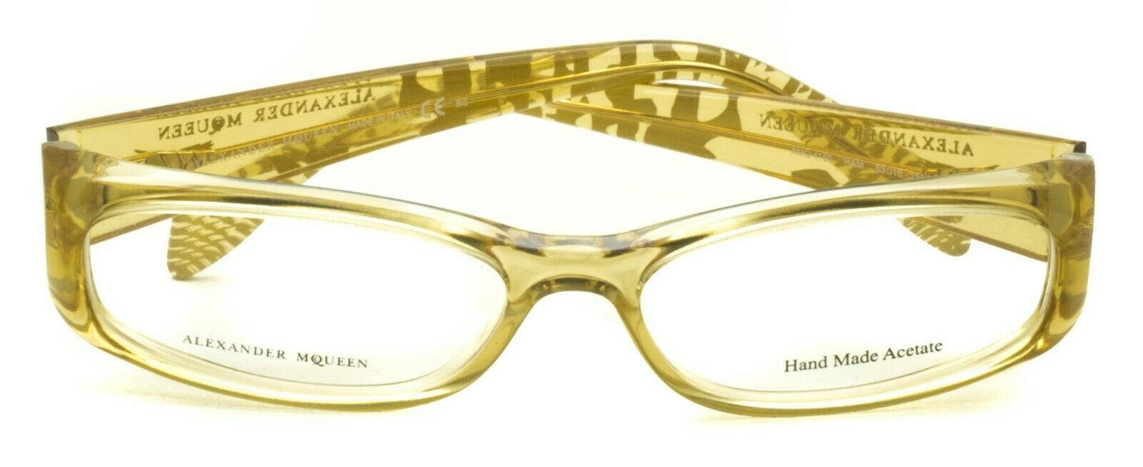 ALEXANDER McQUEEN AMQ 4150 HAM 53mm Eyewear FRAMES RX Optical Eyeglasses Glasses