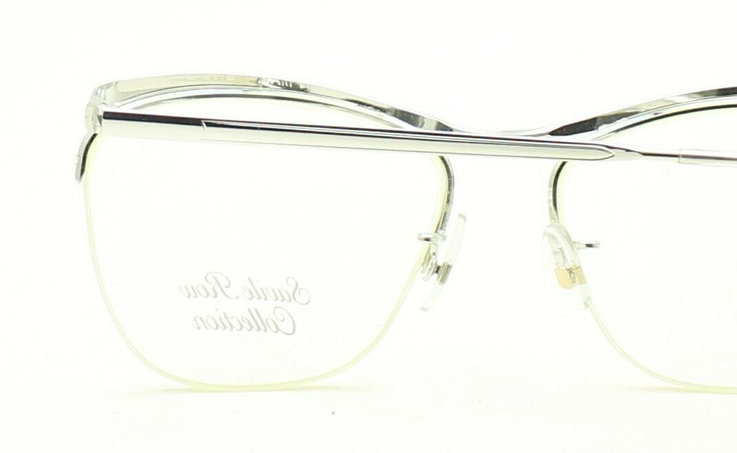 ALGHA (SAVILE ROW) Dominor Supra Rhodium 52x20mm FRAMES RX Optical Glasses - NOS