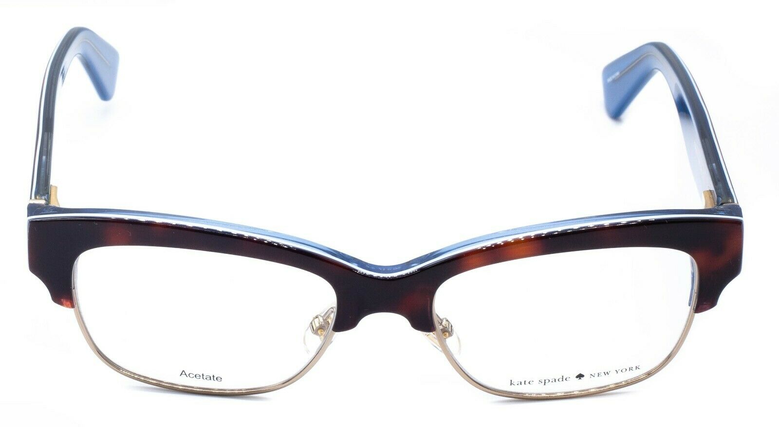 KATE SPADE NEW YORK SHANTAL QTR Havana Blue 50mm Eyewear FRAMES Glasses Optical