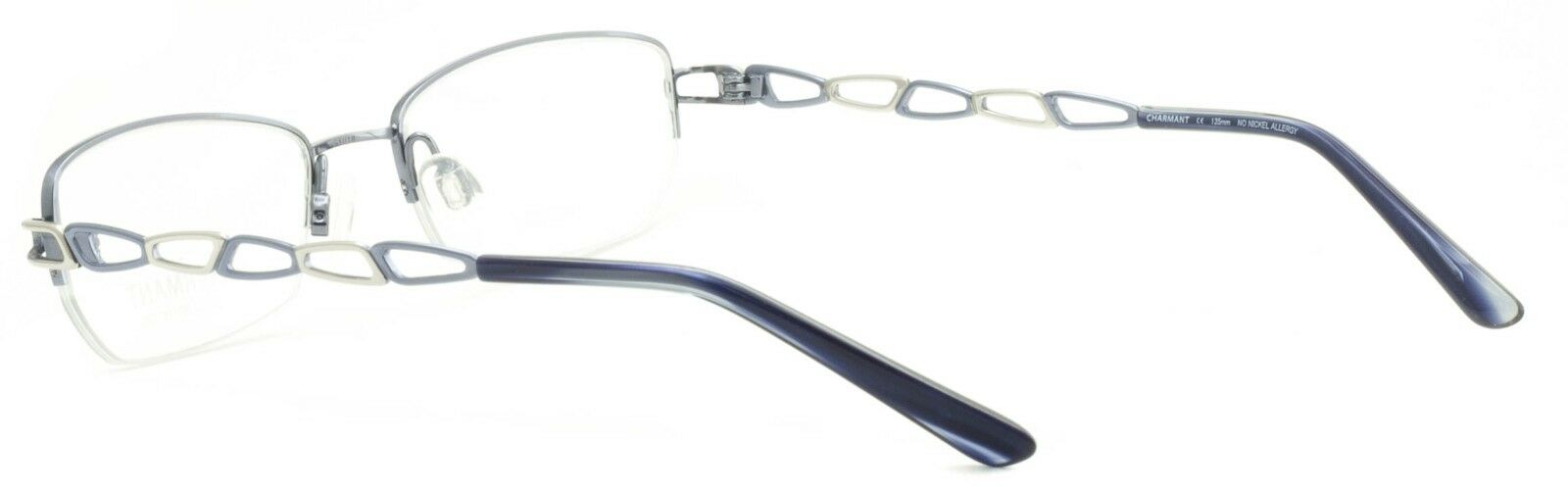 CHARMANT CH10861 BL Titanium Eyewear FRAMES RX Optical Eyeglasses Glasses - New