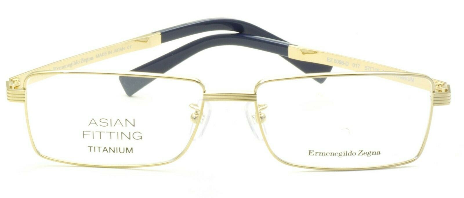 ERMENEGILDO ZEGNA EZ 5096-D 017 FRAMES Glasses Eyewear RX Optical New BNIB Japan