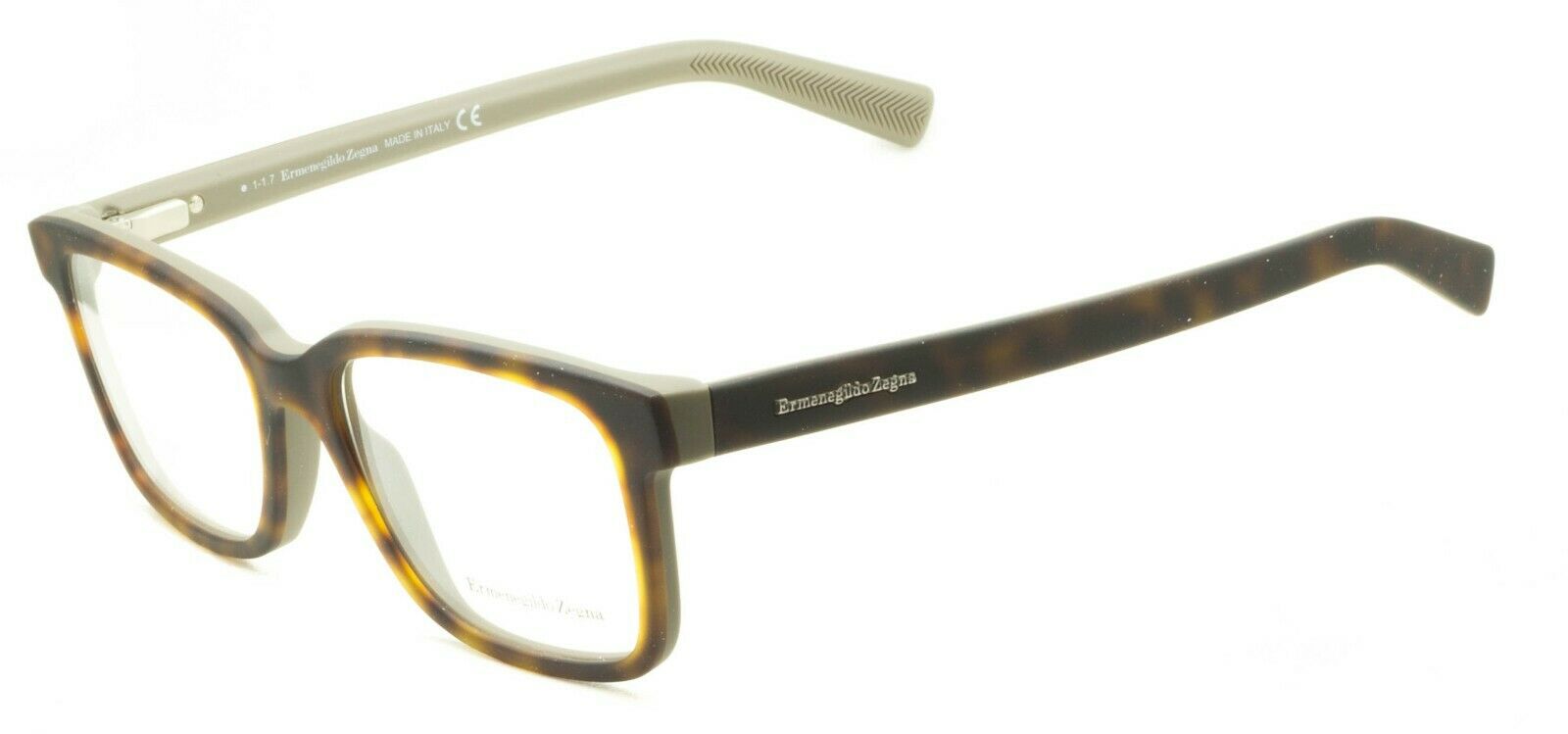 ERMENEGILDO ZEGNA EZ 5105 B56 53mm FRAMES Glasses Eyewear RX Optical New - Italy