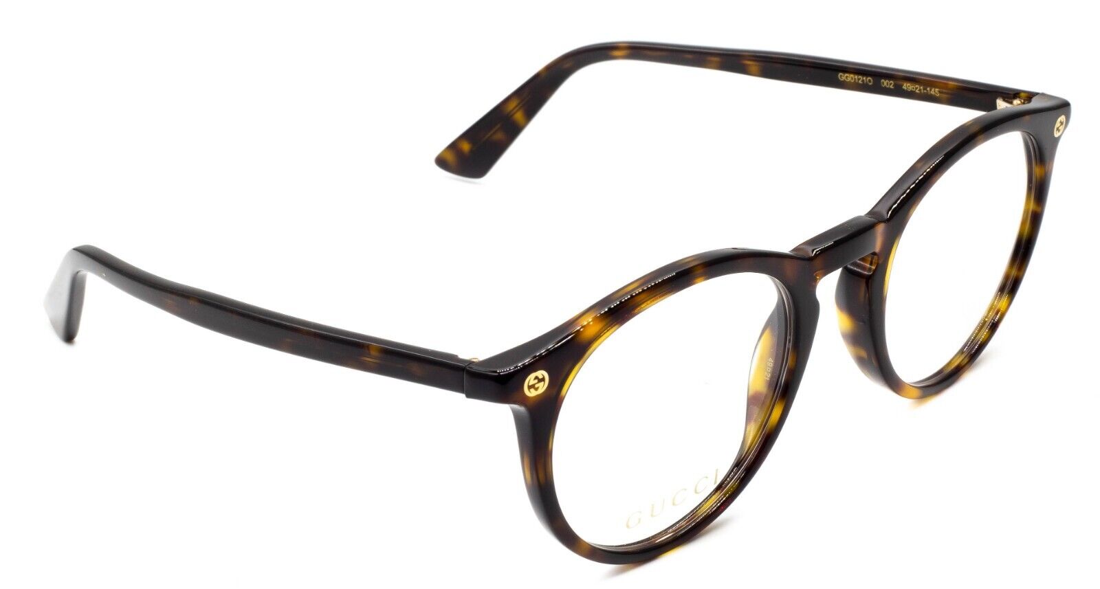 GUCCI GG0121O 002 49mm Eyewear FRAMES Glasses RX Optical Eyeglasses New - Italy