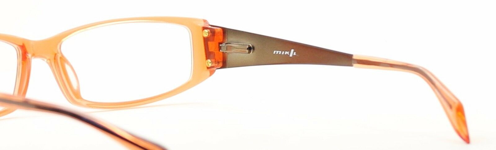 MIKLI M0613 03 Clear Red Eyewear RX Optical FRAMES Glasses Eyeglasses - TRUSTED