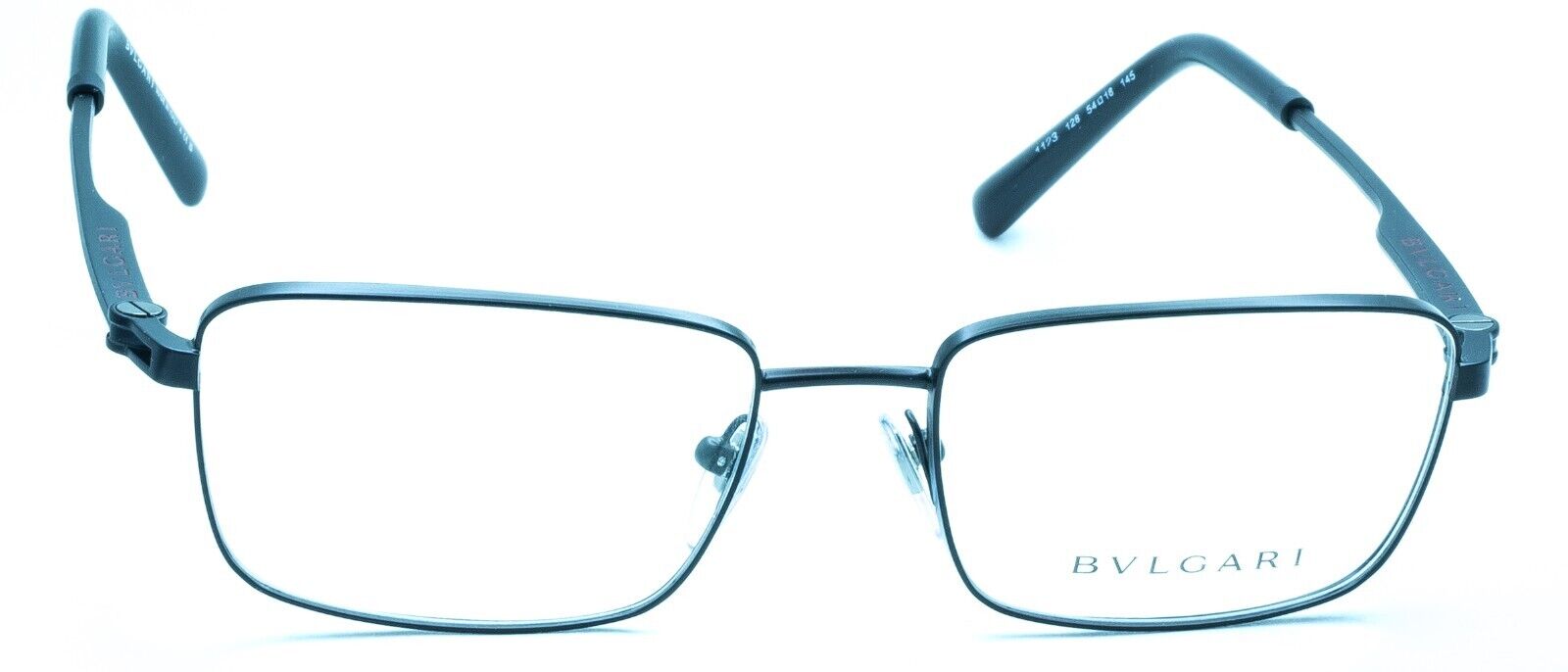 BVLGARI 1123 128 54mm Eyewear FRAMES RX Optical Glasses Eyeglasses New - Italy