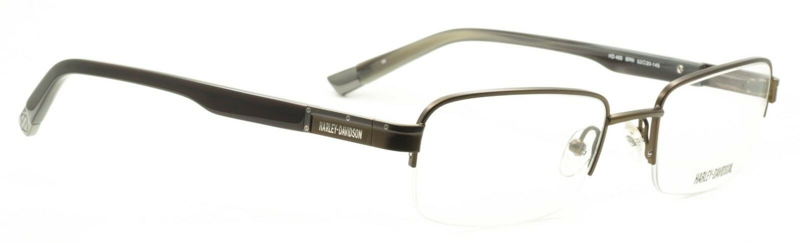 HARLEY-DAVIDSON HD 465 BRN Eyewear FRAMES RX Optical Eyeglasses Glasses New BNIB