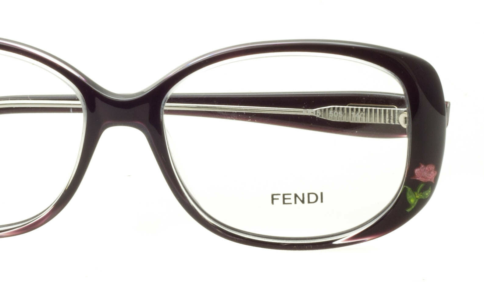 FENDI F815 505 52mm Eyewear RX Optical FRAMES NEW Glasses Eyeglasses BNIB Italy