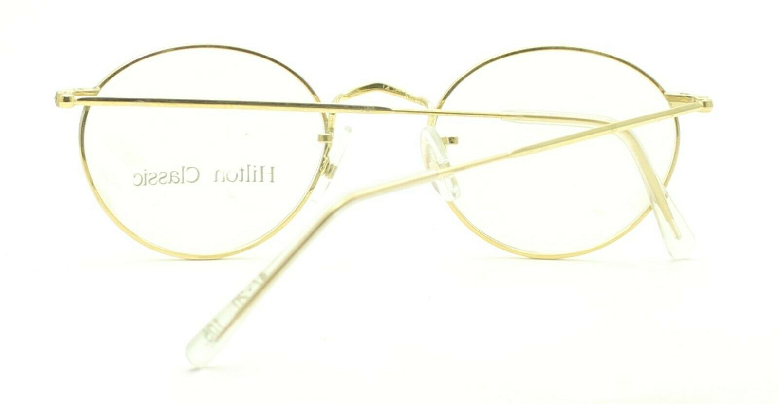 Hilton Classic 5 1038 Gold Oval 47x20mm FRAMES RX Optical Glasses Eyewear - New